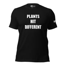 Load image into Gallery viewer, plants hit different t-shirt
