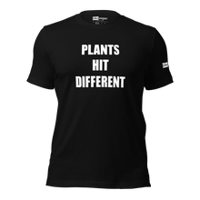 Load image into Gallery viewer, plants hit different t-shirt