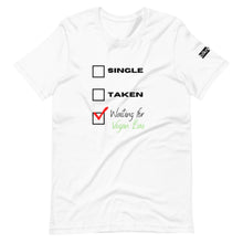 Load image into Gallery viewer, waiting for vegan bae t-shirt