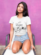Load image into Gallery viewer, vegan bae t-shirt (fitted)