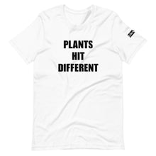 Load image into Gallery viewer, plants hit different t-shirt