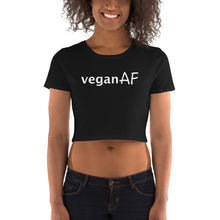 Load image into Gallery viewer, vegan af crop top