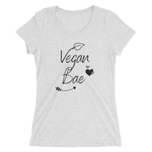 Load image into Gallery viewer, vegan bae t-shirt (fitted)
