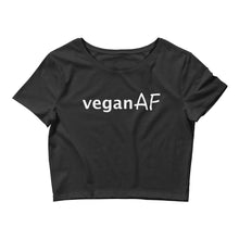 Load image into Gallery viewer, vegan af crop top