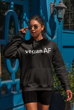 Load image into Gallery viewer, vegan af unisex hoodie
