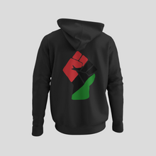 Load image into Gallery viewer, blknvegan pan-african BLM unisex hoodie