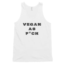 Load image into Gallery viewer, vegan as fck (mens) tank