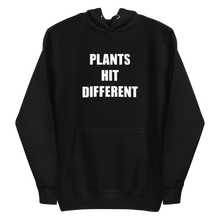Load image into Gallery viewer, plants hit different hoodie
