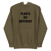 Load image into Gallery viewer, plants hit different hoodie