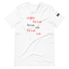Load image into Gallery viewer, vegan foreva t-shirt