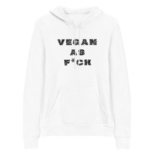 Load image into Gallery viewer, vegan as fck hoodie