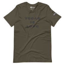 Load image into Gallery viewer, vegan is love t-shirt