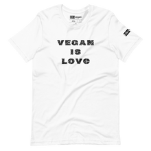 Load image into Gallery viewer, vegan is love t-shirt