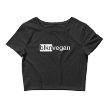 Load image into Gallery viewer, blknvegan culture crop top