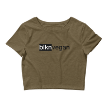 Load image into Gallery viewer, blknvegan culture crop top
