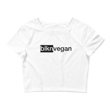 Load image into Gallery viewer, blknvegan culture crop top