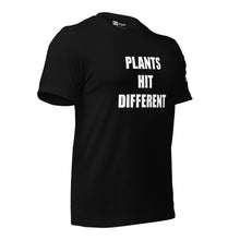 Load image into Gallery viewer, plants hit different t-shirt
