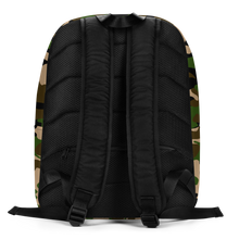 Load image into Gallery viewer, Camo Vegan Backpack (BLK Stripe)
