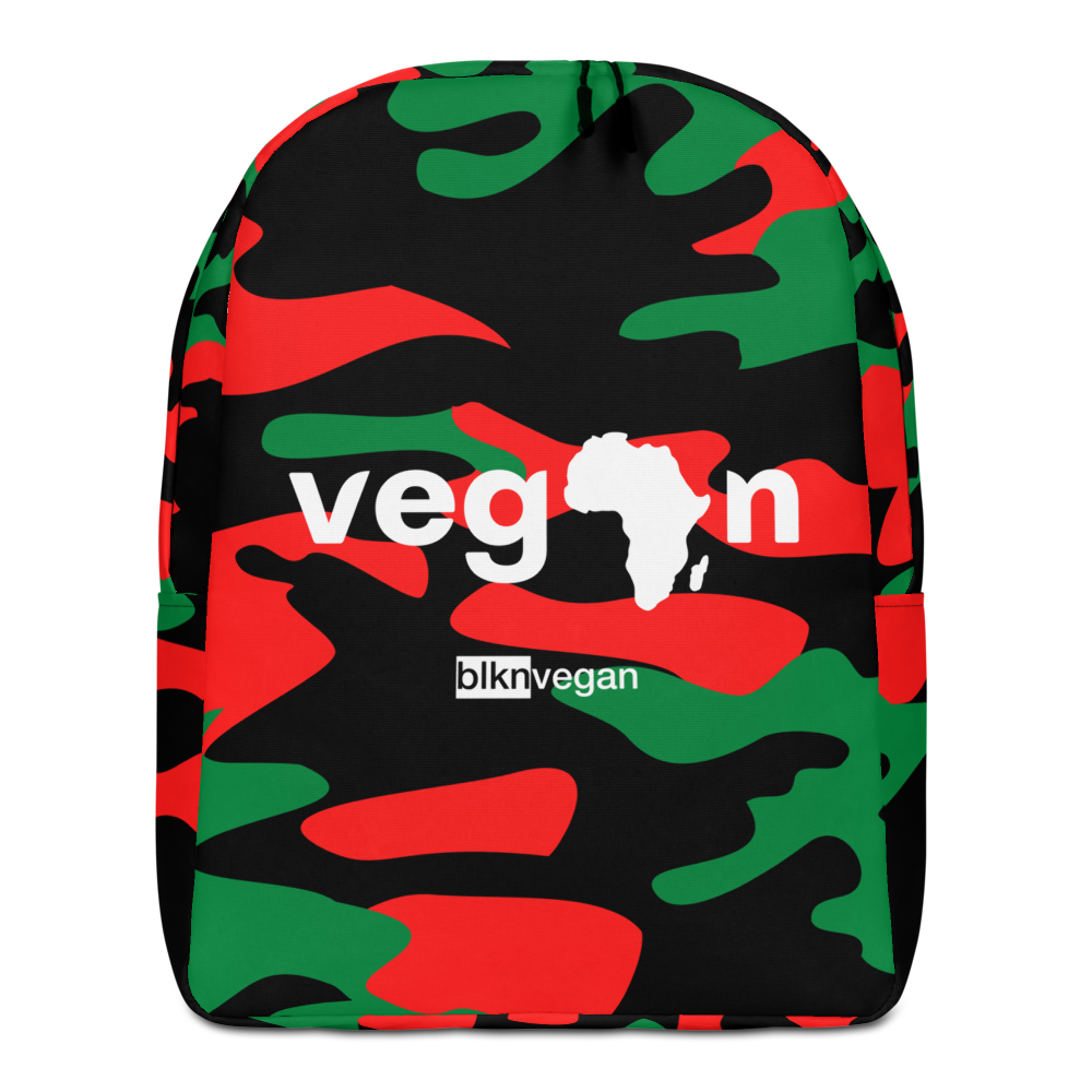 Pan African Camo Vegan Backpack
