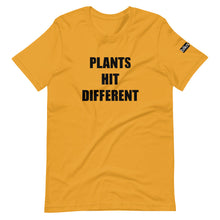 Load image into Gallery viewer, plants hit different t-shirt
