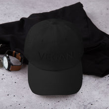 Load image into Gallery viewer, VEGAN blacked-out hat
