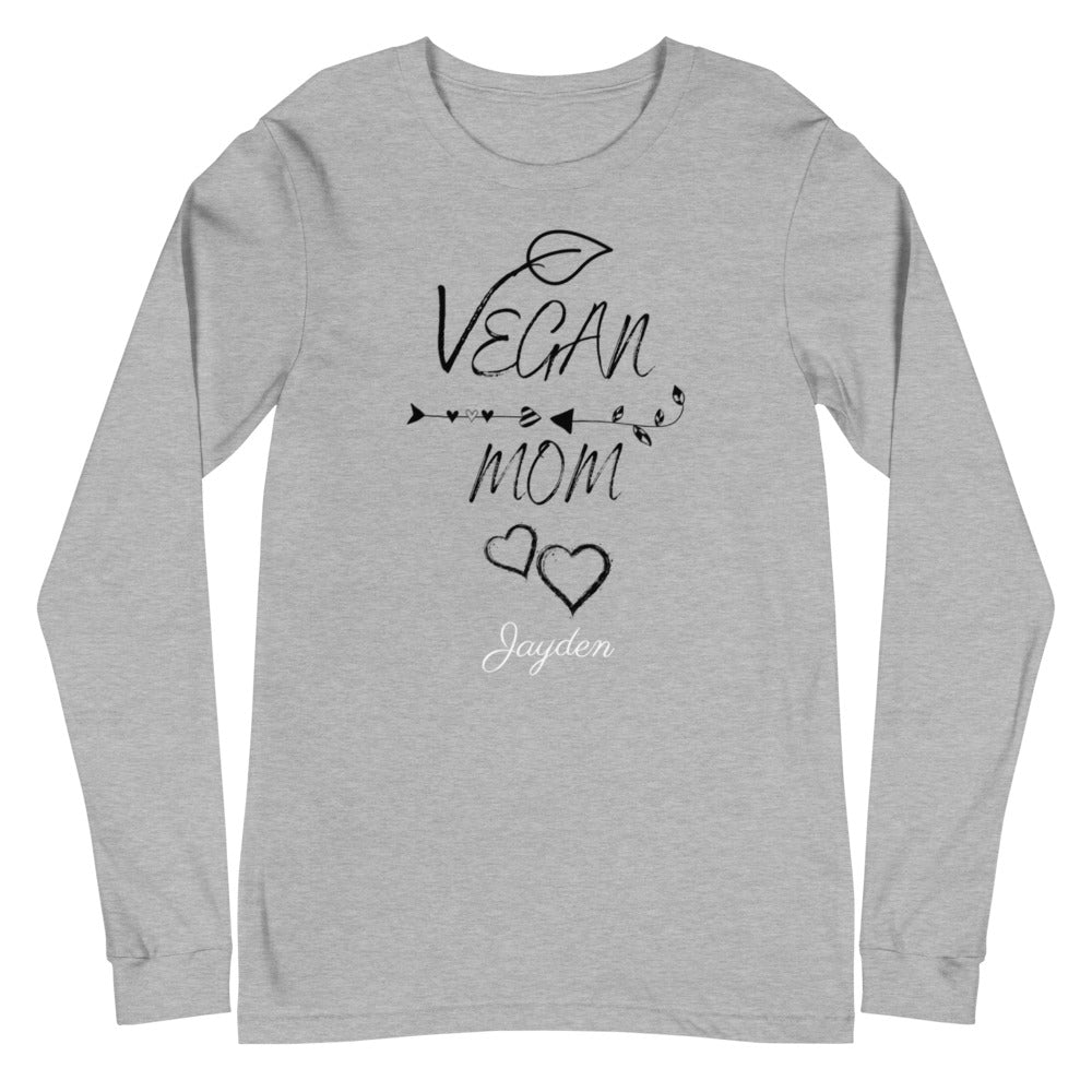 [customizable] vegan mom t-shirt