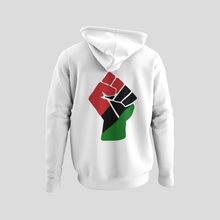 Load image into Gallery viewer, blknvegan pan-african BLM unisex hoodie
