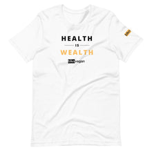 Load image into Gallery viewer, health is wealth t-shirt
