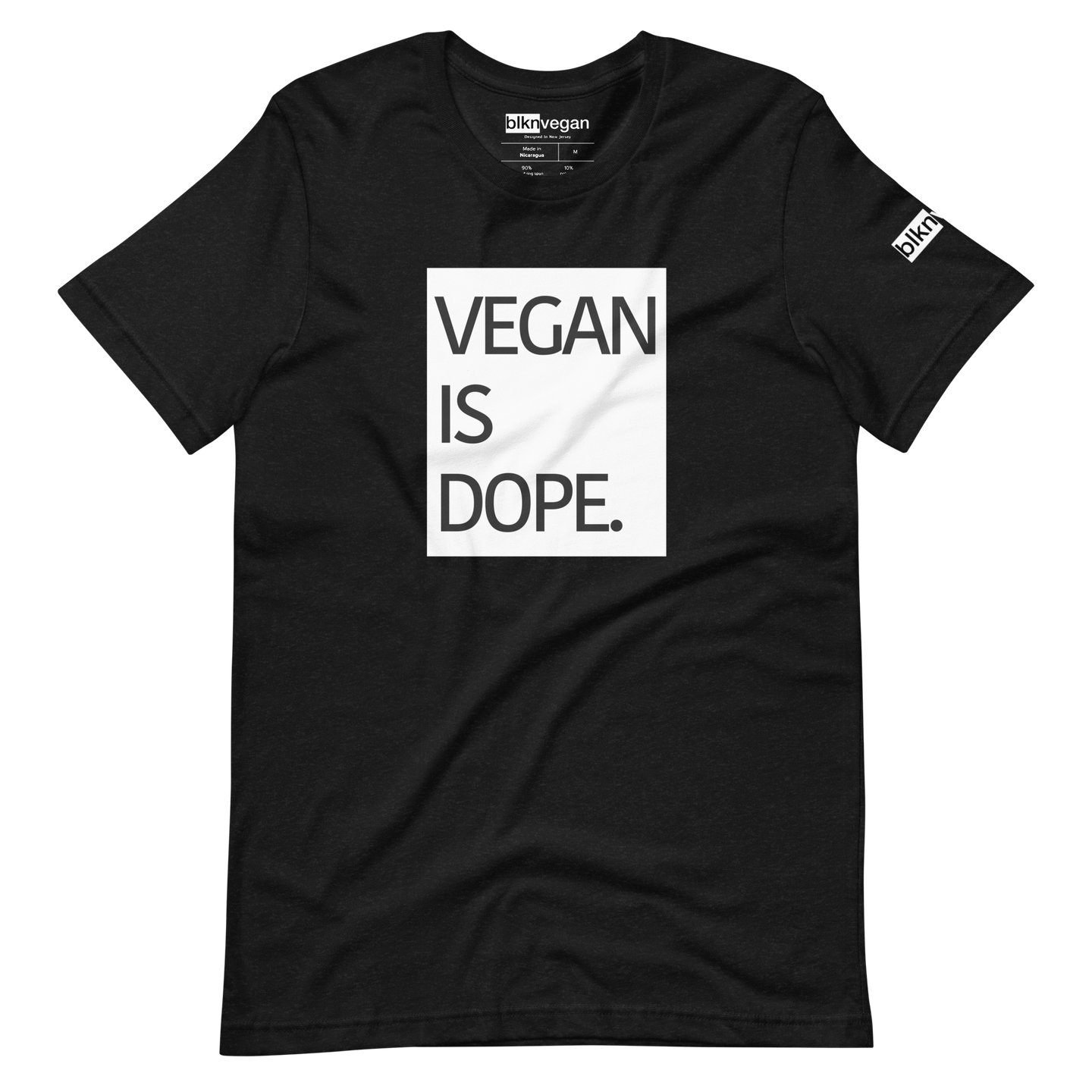 vegan is dope t-shirt