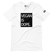 Load image into Gallery viewer, vegan is dope t-shirt
